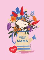 Bloemen voor mama Peanuts